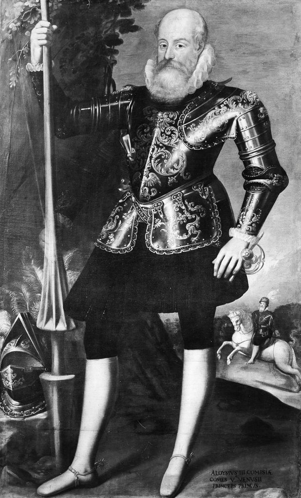 Detail of Luigi III, Prince of Venosa, second quarter 17th century by Unknown