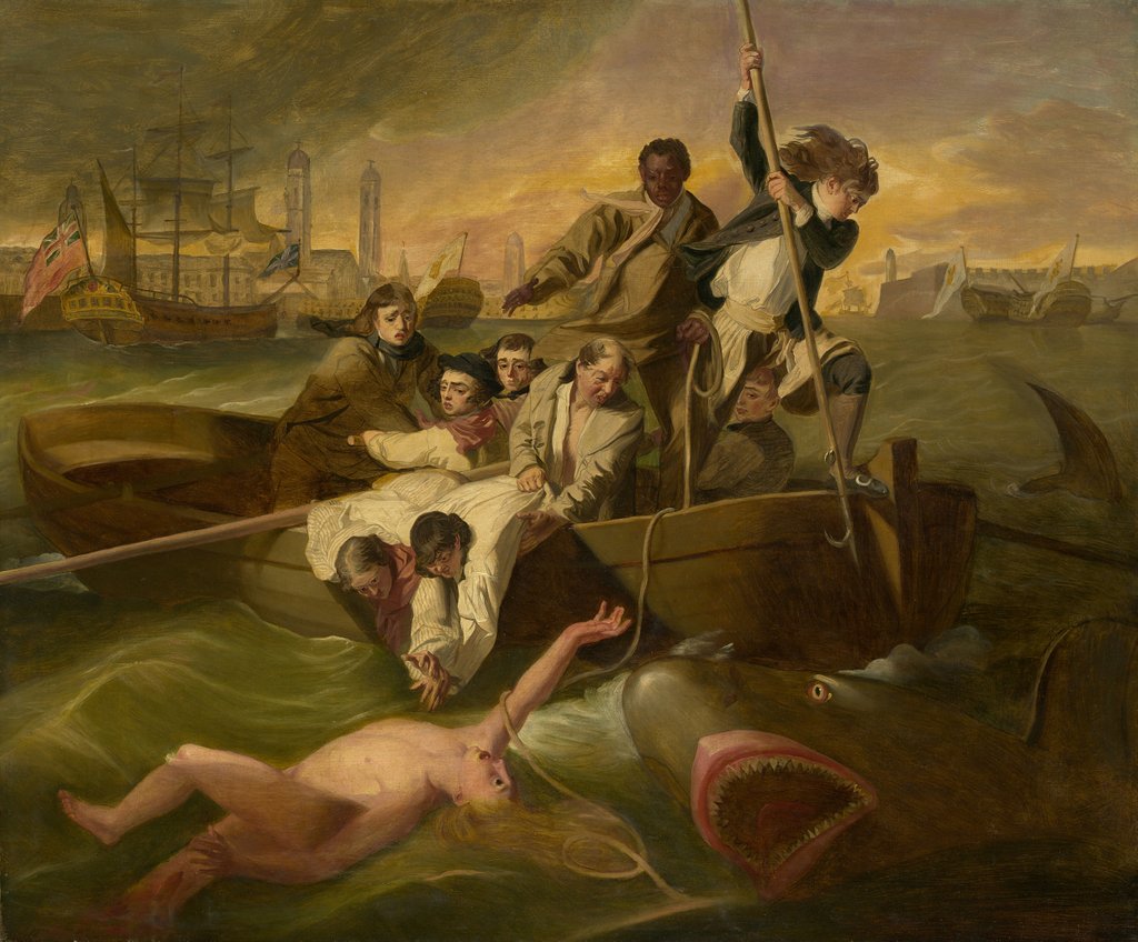 Detail of Watson and the Shark, ca. 1778 by After John Singleton Copley