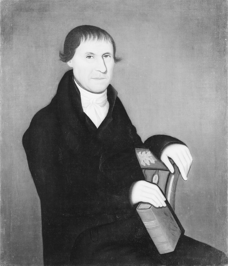 Detail of Philip Slade, 1818 by Ammi Phillips