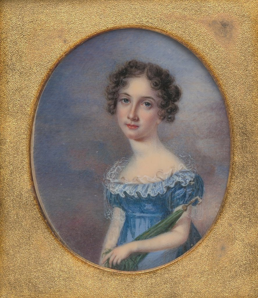 Detail of Sarah Ann Beck, ca. 1818 by Anna Claypoole Peale