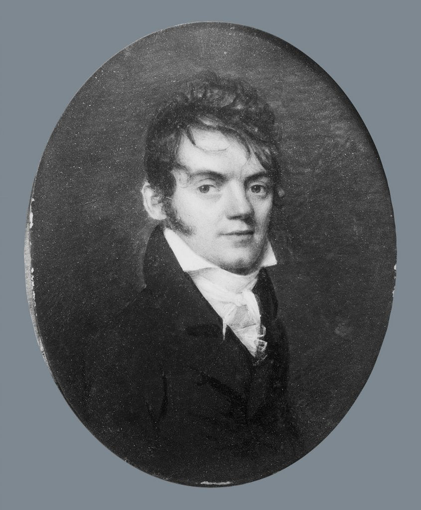 Detail of J. W. Gale, ca. 1807 by Anson Dickinson