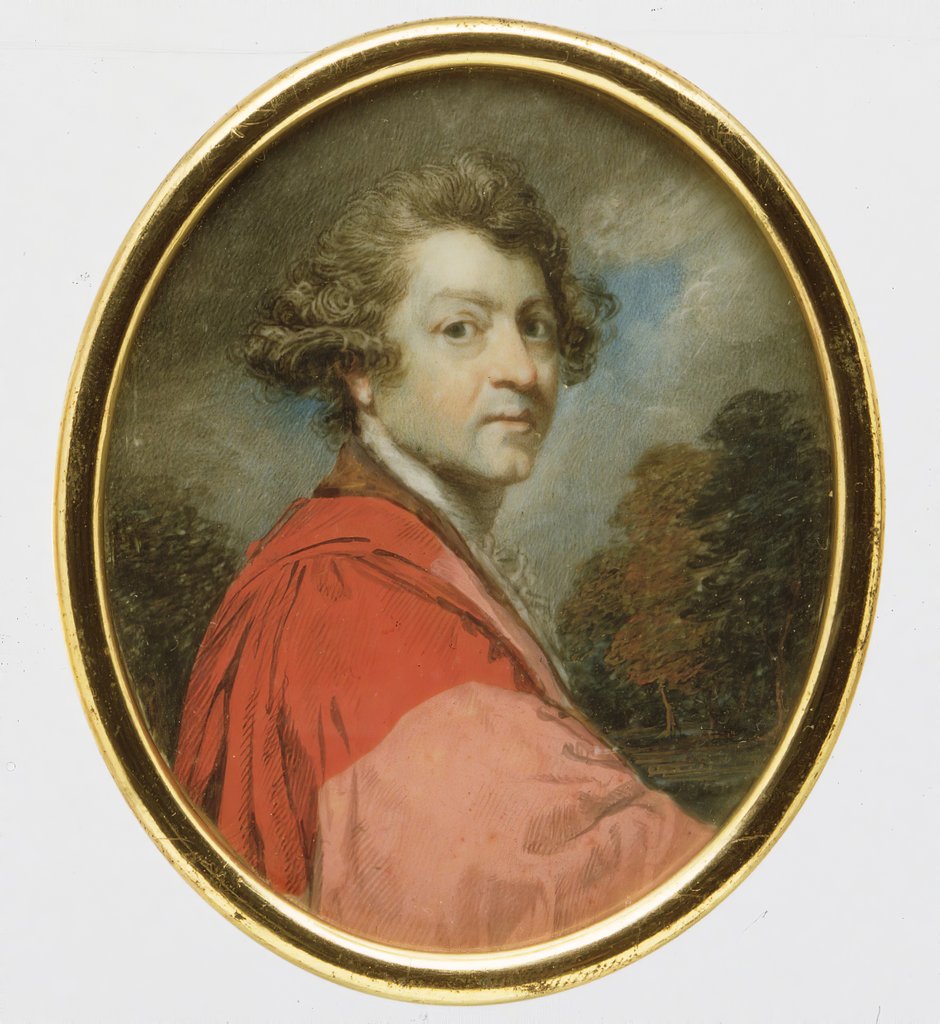 Detail of Sir Joshua Reynolds, 1786-91. by Archibald Robertson