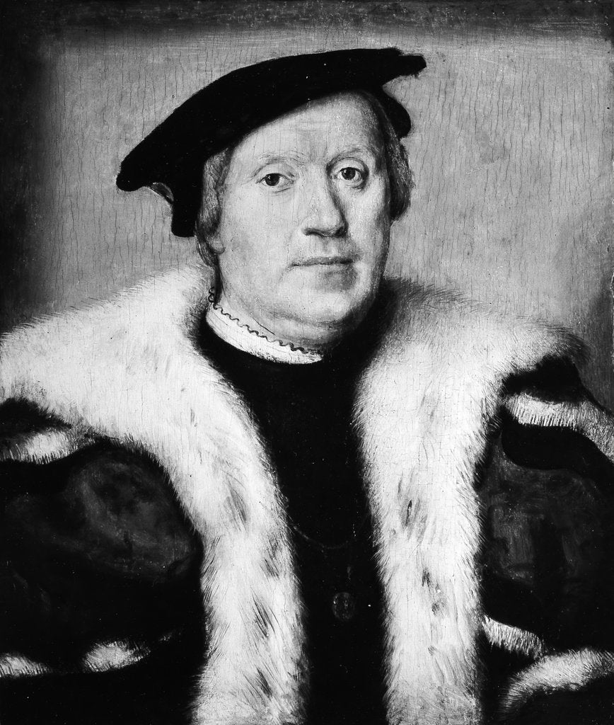 Detail of Jean d'Albon de Saint-André by Corneille de Lyon