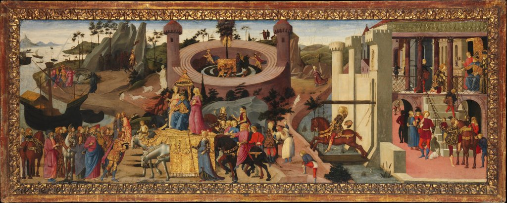 Detail of Scenes from the Story of the Argonauts by Biagio d'Antonio