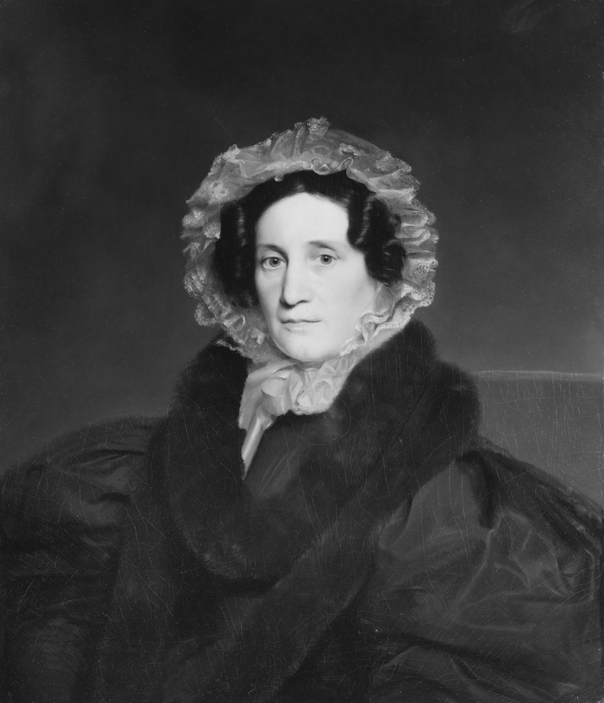 Detail of Mrs. Luman Reed, ca. 1835 by Charles Cromwell Ingham