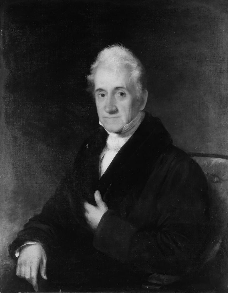 Detail of Stephen Van Rensselaer, ca. 1828 by Chester Harding