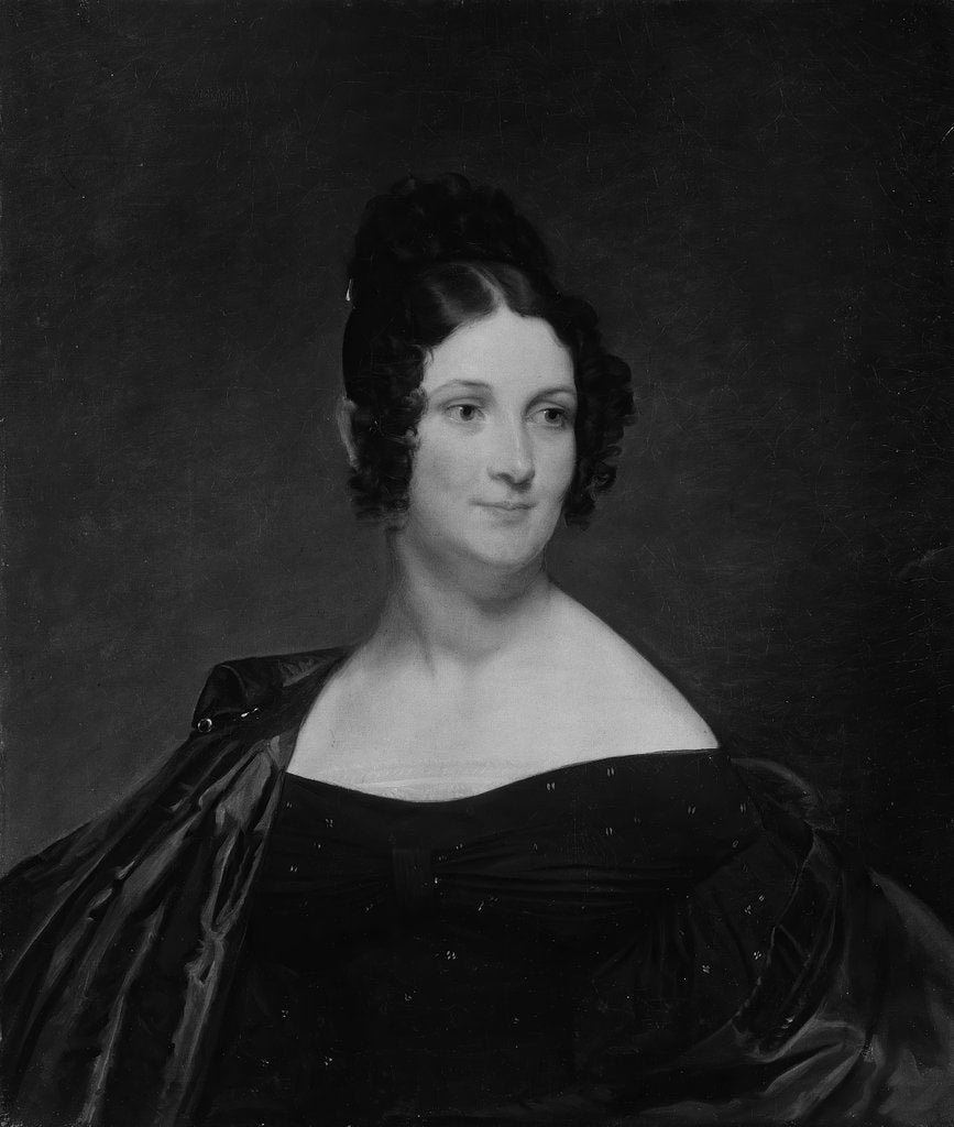 Detail of Eunice Harriet Brigham, ca. 1835 by Chester Harding