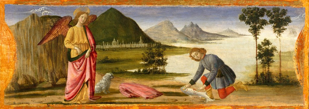 Detail of Tobias and the Angel, ca. 1479 by Davide Ghirlandaio