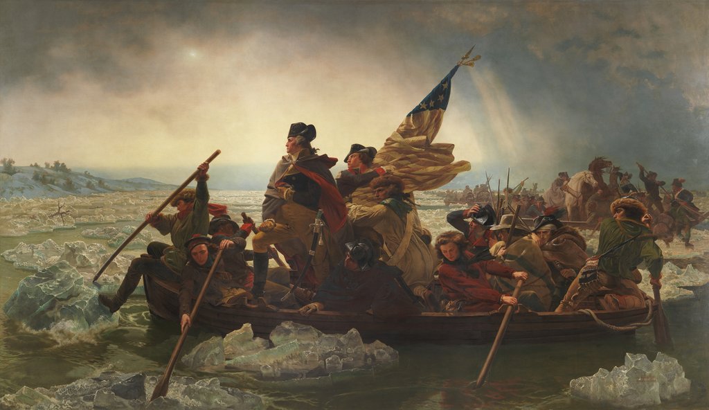 Detail of Washington Crossing the Delaware, 1851 by Emanuel Gottlieb Leutze