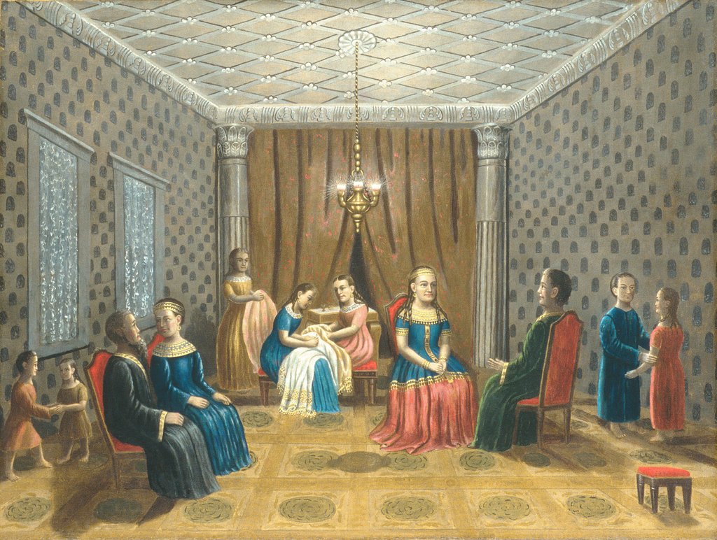 Detail of Egyptian Scene, 1865-80 by Erastus Salisbury Field