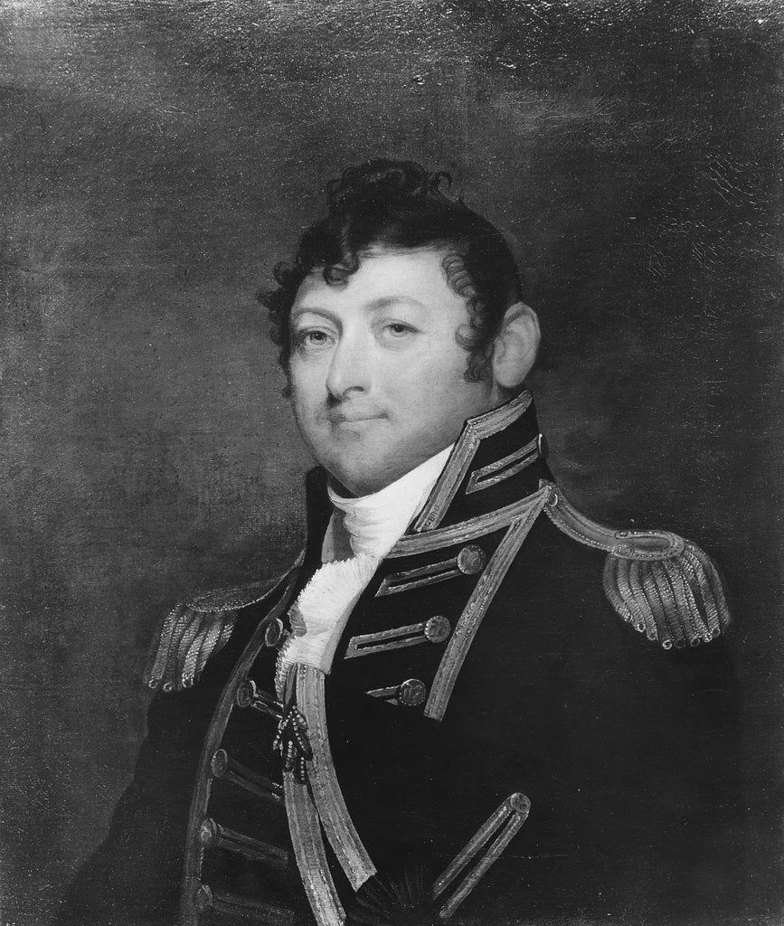 Detail of Commodore Isaac Hull, 1813-14 by Gilbert Stuart