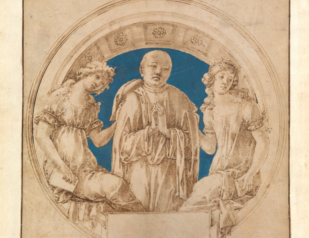 Detail of Design for a Wall Monument, ca. 1490 by Francesco di Giorgio Martini