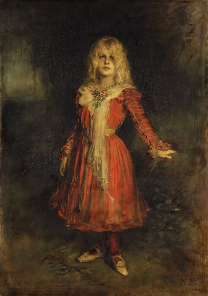Detail of Marion Lenbach, the Artist's Daughter, 1900 by Franz von Lenbach