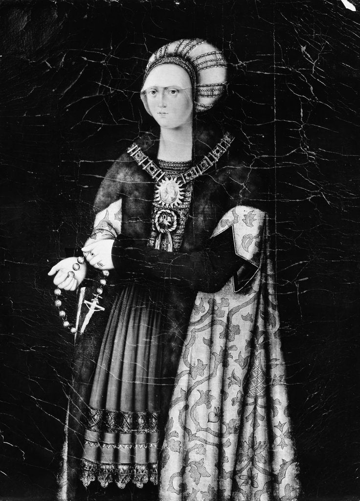 Detail of Sophia of Poland by Franz Wolfgang Rohrich