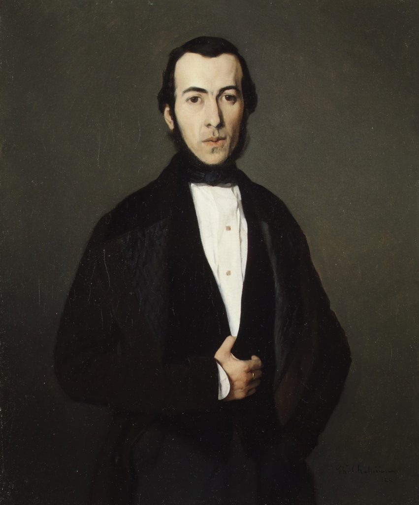 Detail of Portrait of a Man by Unknown