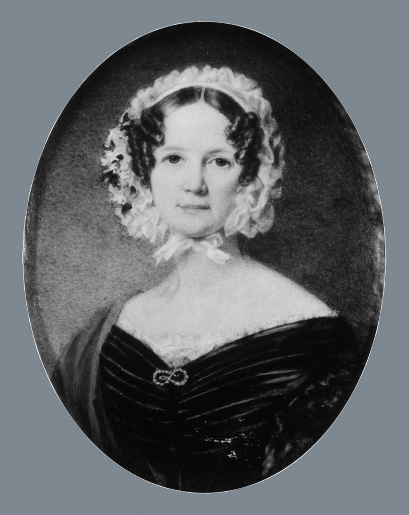 Detail of Mrs. George M. Gill, 1841 by George Lethbridge Saunders