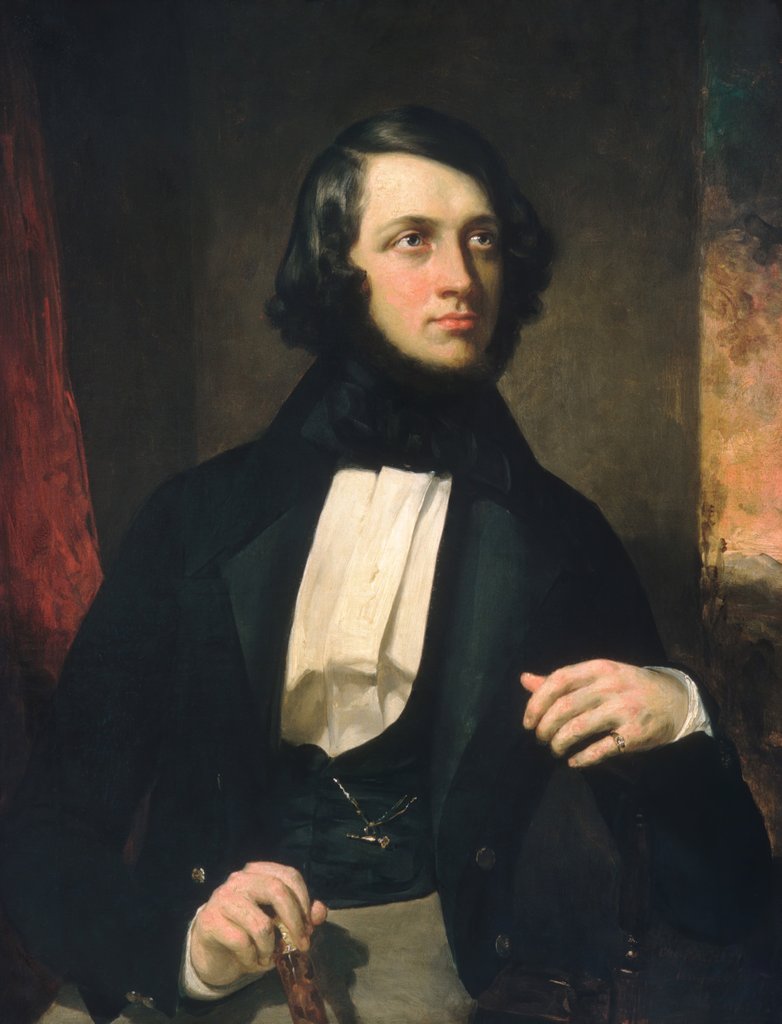 Detail of Alexander Van Rensselaer, 1837 by George Peter Alexander Healy