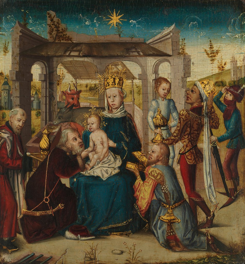 Detail of Adoration of the Magi, ca. 1470-90 by Unknown