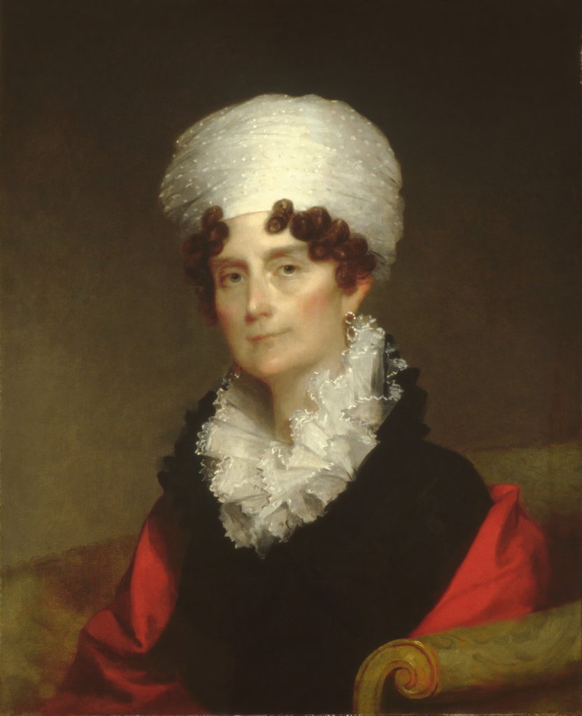 Detail of Mrs. Andrew Sigourney, Ca. 1820 by Gilbert Stuart
