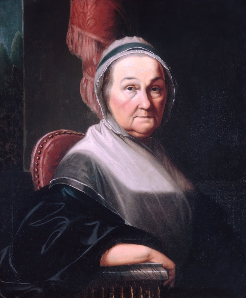 Detail of Mrs. Benjamin Simons, ca. 1771-76 by Henry Benbridge