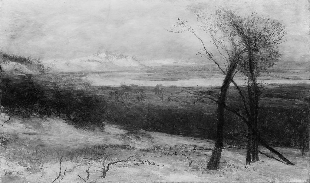 Detail of Behind Dunes, Lake Ontario, 1883-87 by Homer Dodge Martin