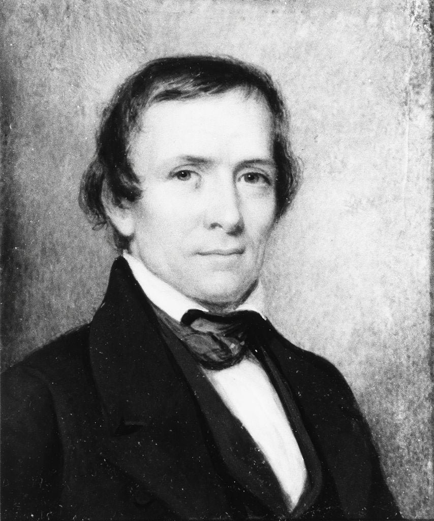 Detail of Portrait of a Gentleman, 1840-50 by James Reid Lambdin
