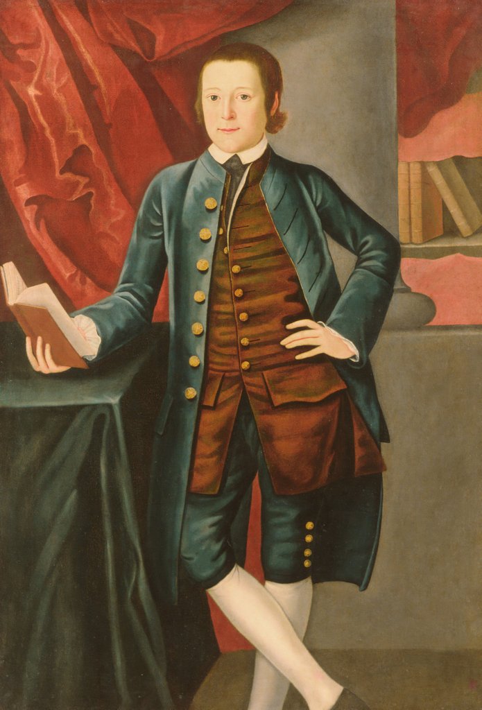 Detail of Boy of the Crossfield Family, ca. 1766-68 by John Durand