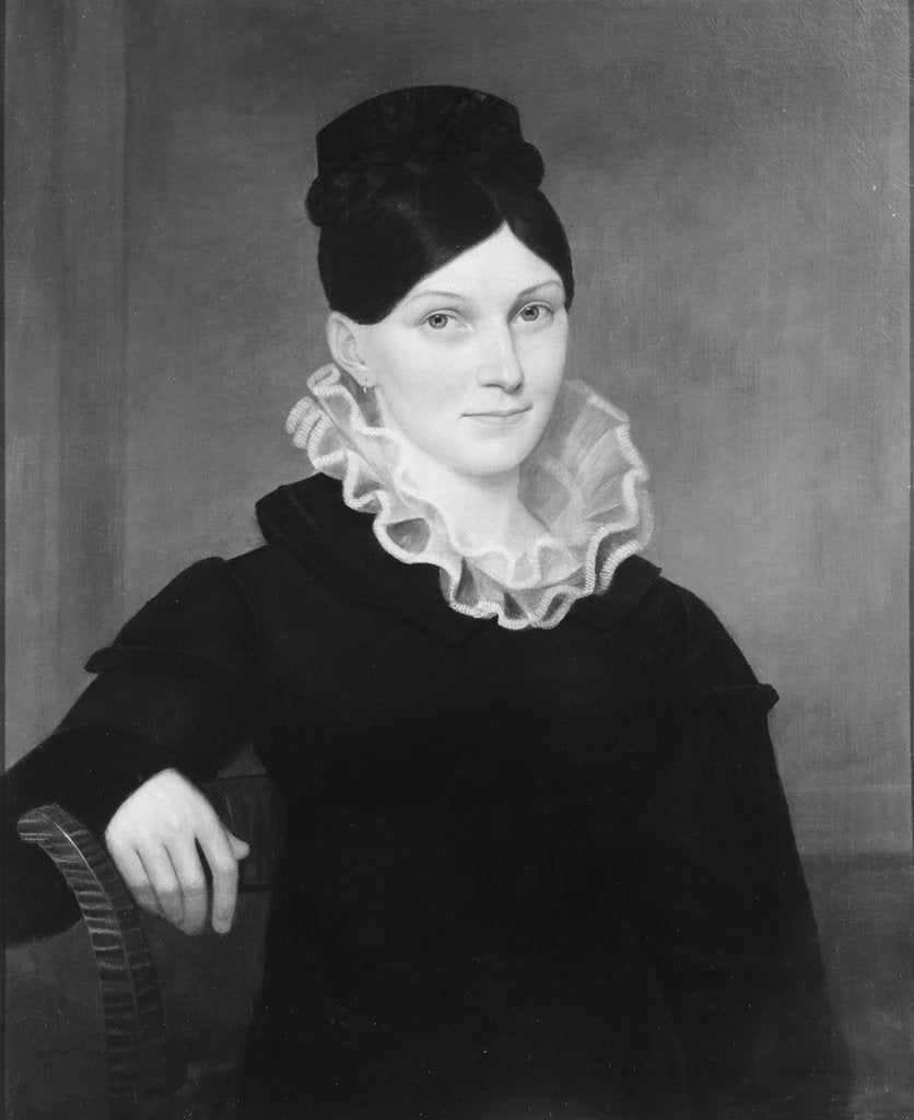 Detail of Mrs. Warren Rogers, ca. 1821 by John Paradise