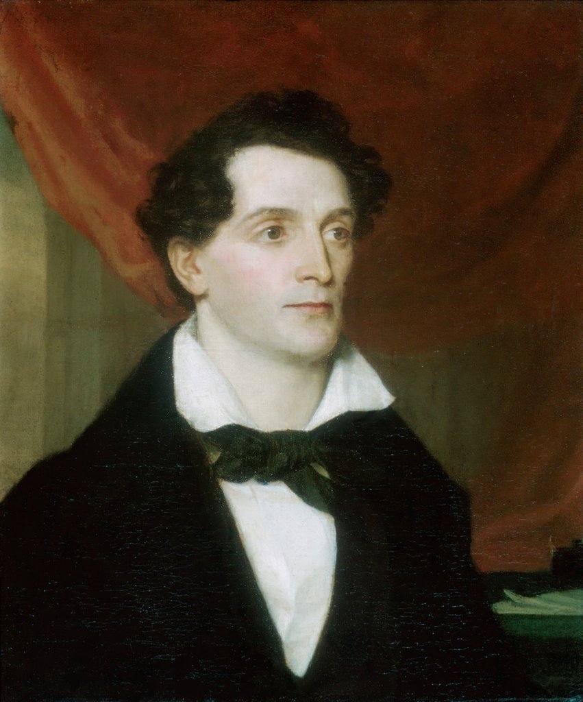 Detail of Francis Lucas Waddell, ca. 1837 by John Vanderlyn