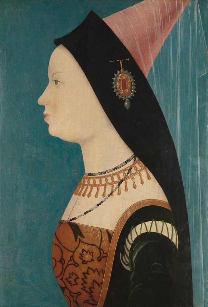 Detail of Mary of Burgundy, 1528 by Master HA