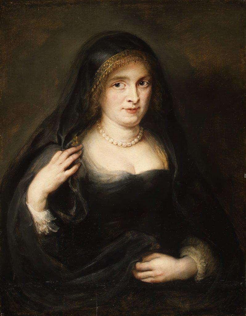 Detail of Portrait of a Woman, Probably Susanna Lunden, ca. 1625-27 by Peter Paul Rubens