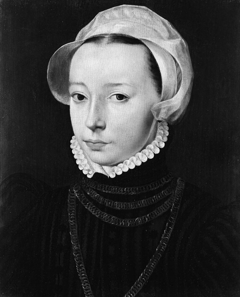 Detail of Portrait of a Young Woman by Pieter Pourbus