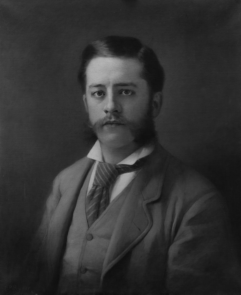 Detail of Stephen Whitney Phoenix, 1892 by Platt Powell Ryder