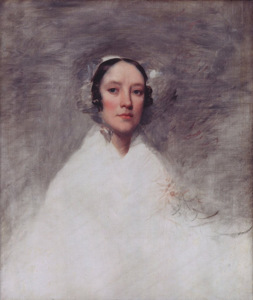 Detail of Mrs. Samuel L. Waldo, ca. 1826 by Samuel Lovett Waldo