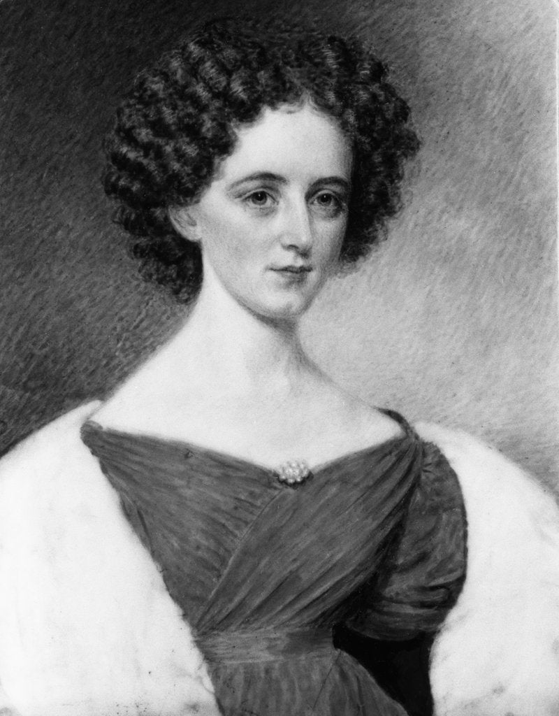 Detail of Portrait of a Lady, 1830 by Sarah Goodridge