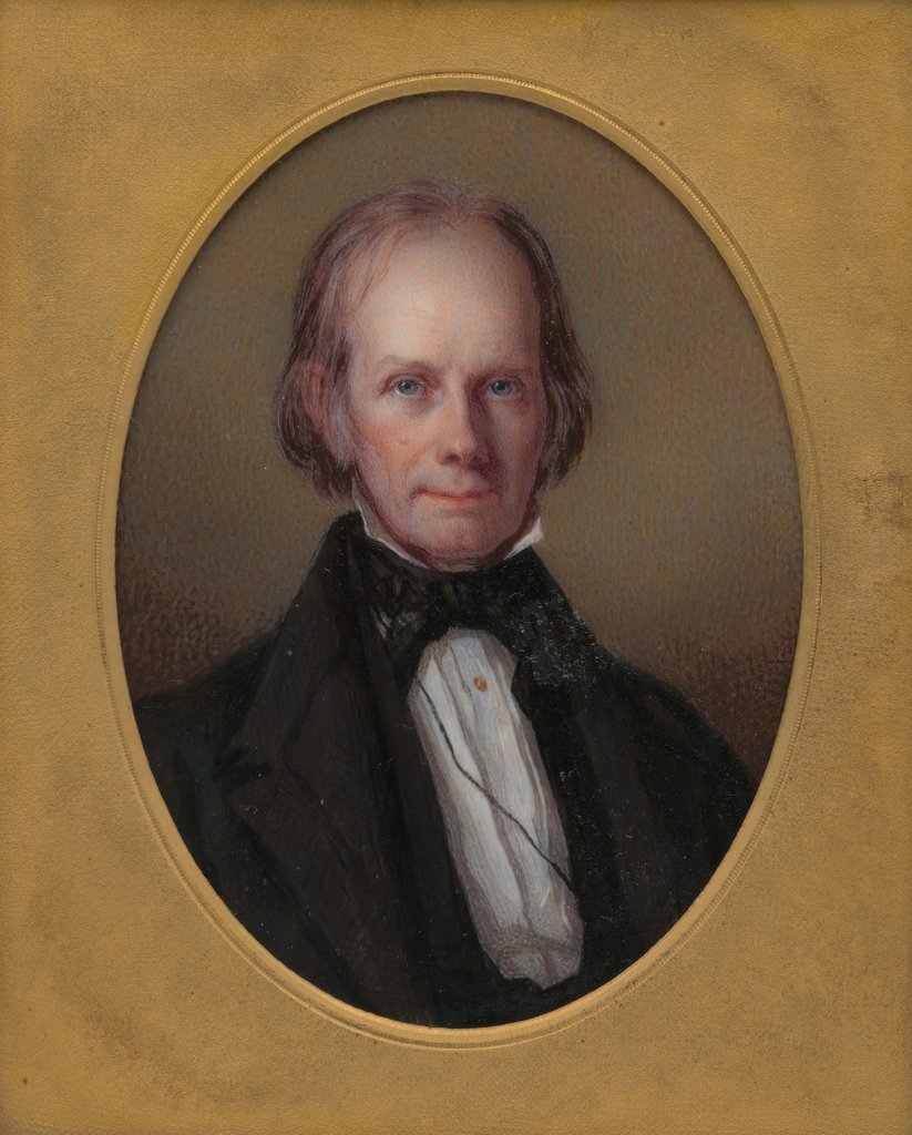 Detail of Henry Clay, ca. 1845 by Savinien Edme Dubourjal