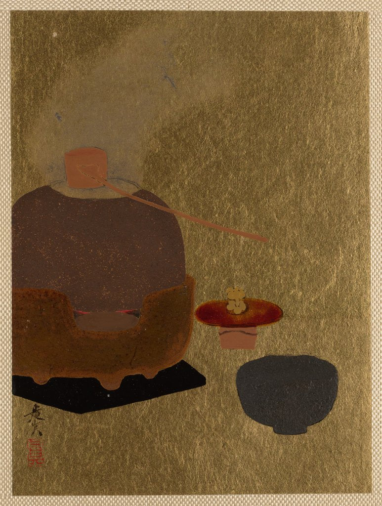 Detail of Tea Ceremony Apparatus by Shibata Zeshin
