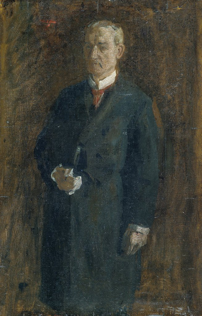 Detail of James MacAlister, ca. 1895 by Thomas Eakins