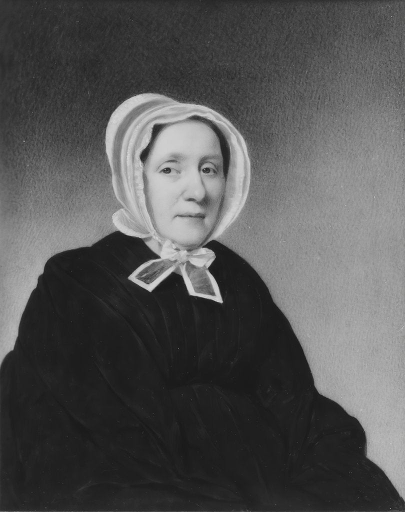 Detail of Mrs. Thomas Streatfield Clarkson, ca. 1844 by Thomas Seir Cummings