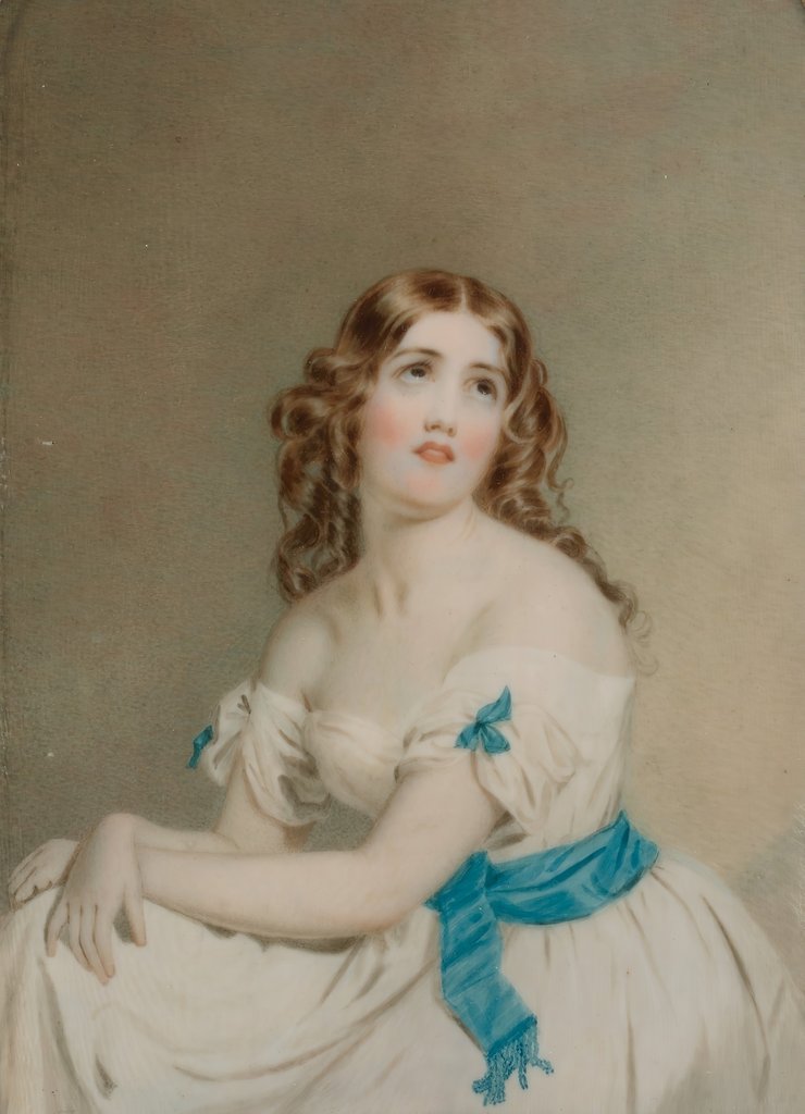 Detail of Holy Eyes, 1848 by Thomas Story Officer