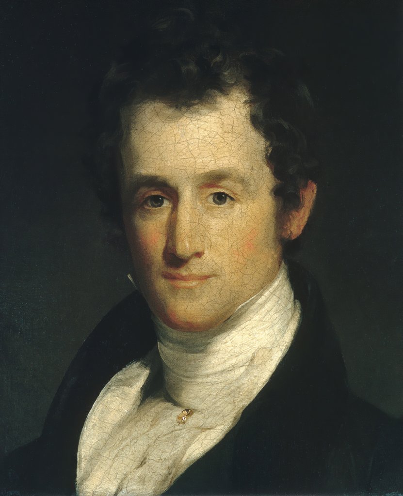 Detail of John Finley, 1821 by Thomas Sully