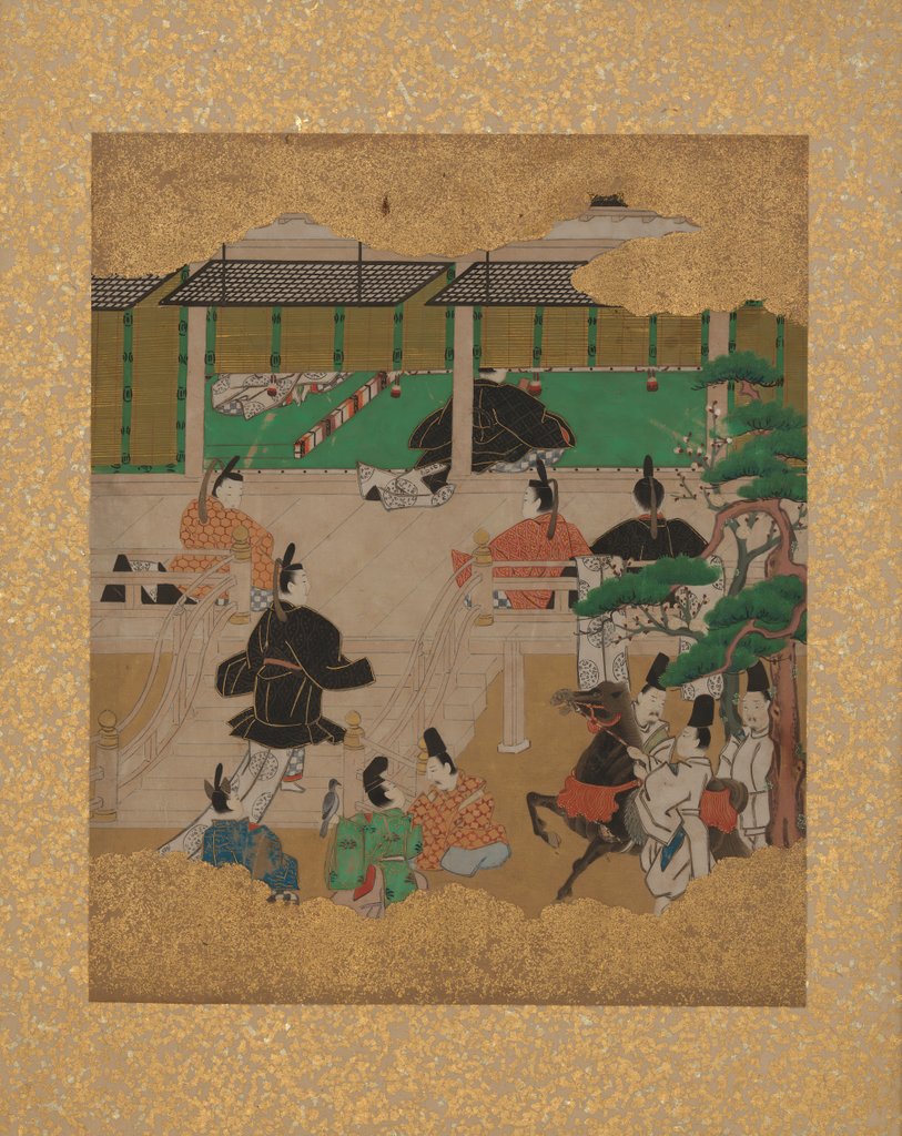 Detail of Twelve Scenes from The Tale of Genji, mid-17th century by Unknown