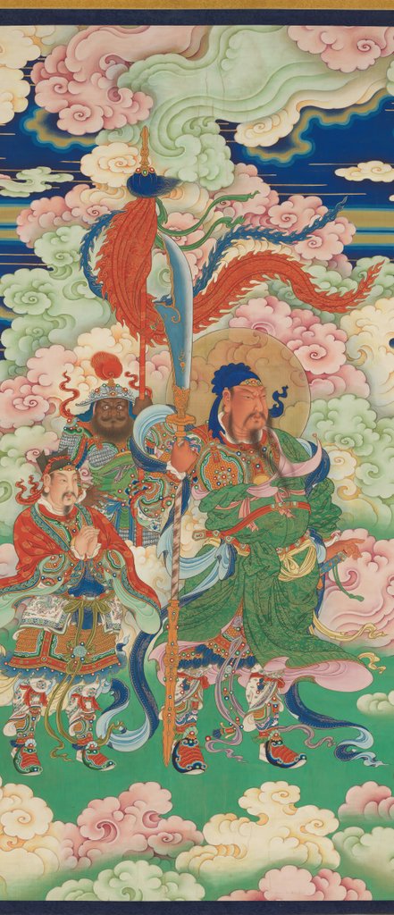 Detail of Guan Yu, ca. 1700 by Unknown
