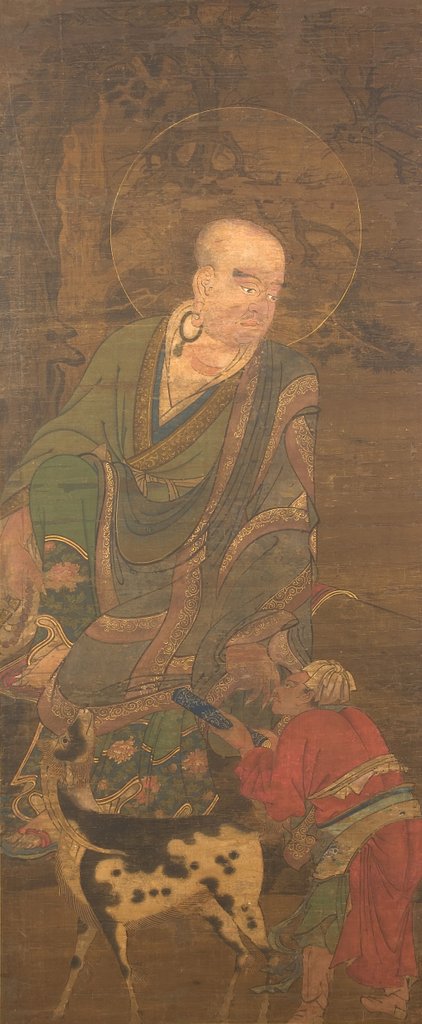 Detail of Rakan, 15th-16th century by Unknown