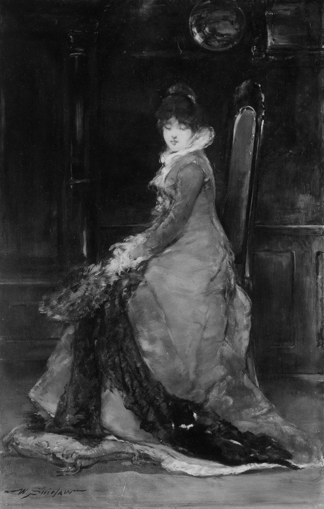 Detail of In Mischief, 1870 by Walter Shirlaw