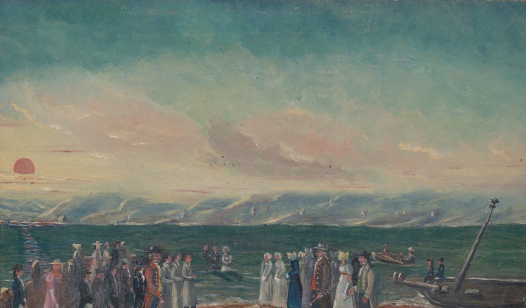 Detail of Baptism, 1870s by William P. Chappel