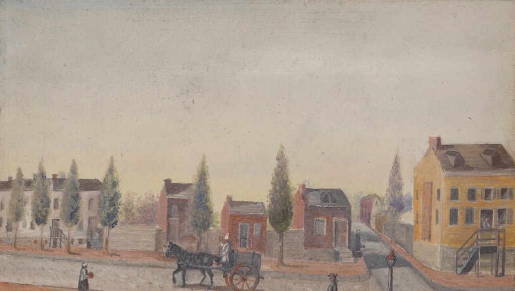 Detail of The Garbage Cart, 1870s by William P. Chappel