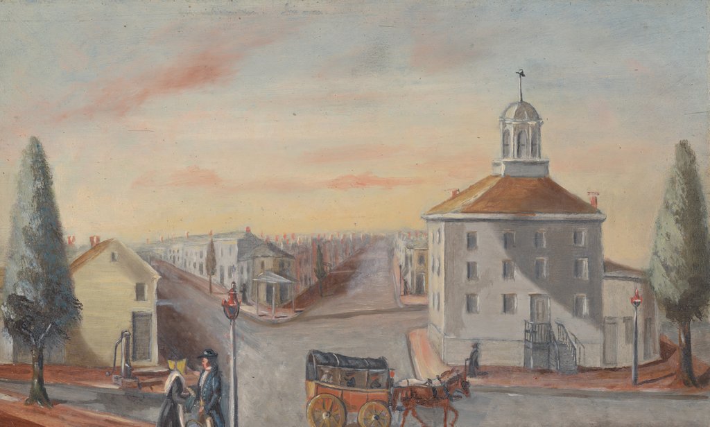 Detail of Hot Corn Seller, 1870s by William P. Chappel