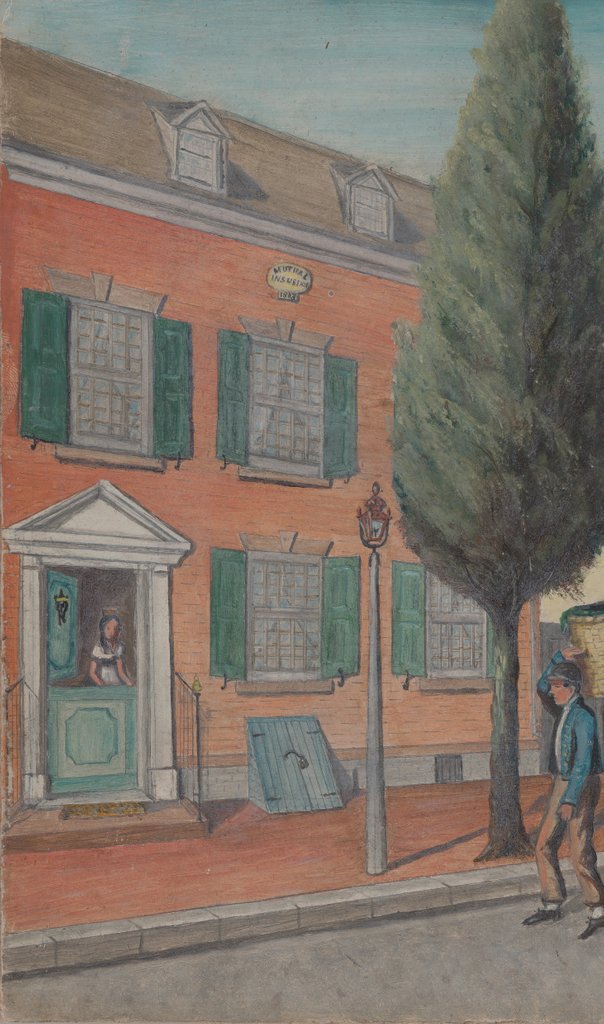 Detail of Tea Rusk and Brick House, 1870s by William P. Chappel