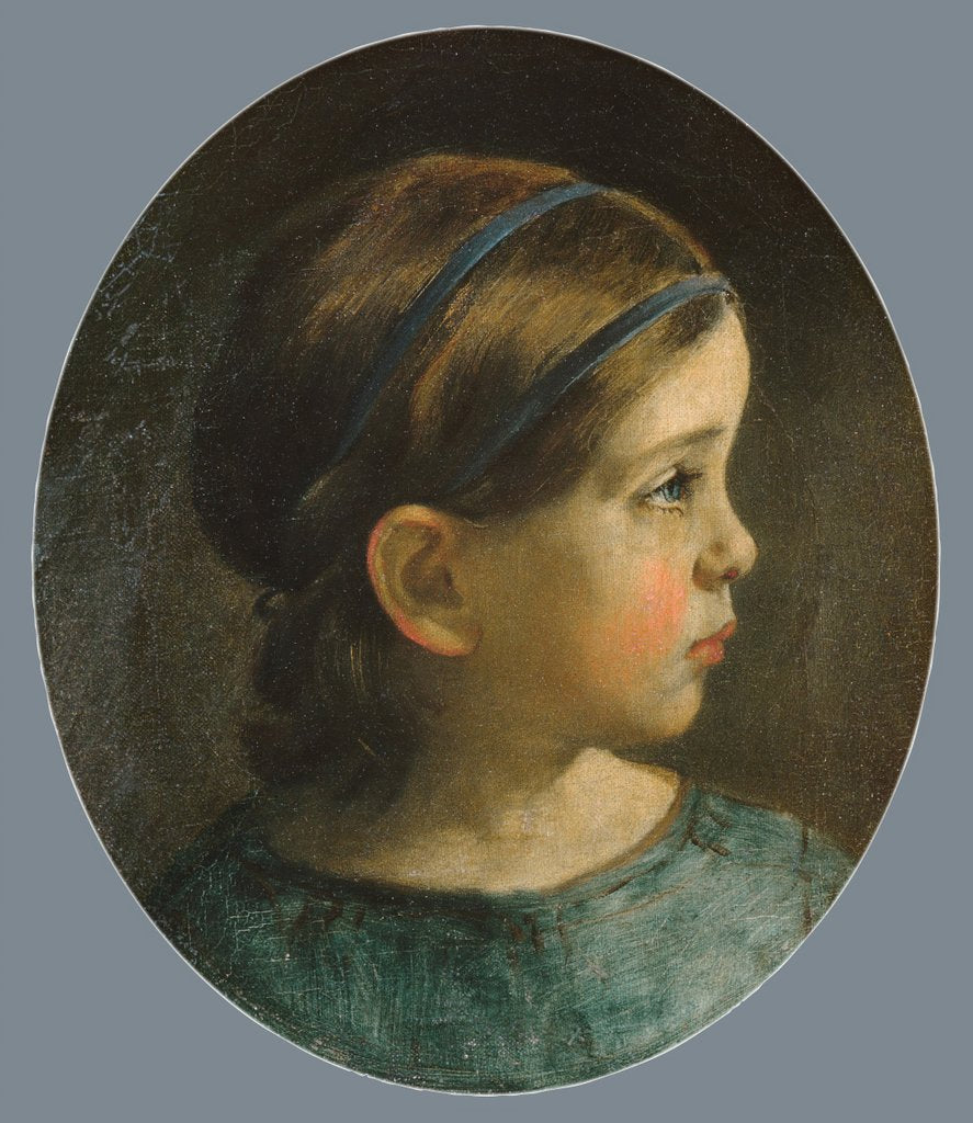 Detail of Daughter of William Page, ca. 1840 by William Page